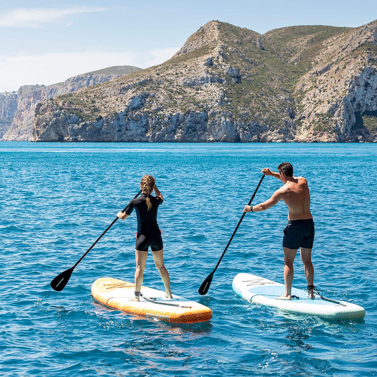 Tabla de Paddle Surf Hinchable 2 en 1 con Asiento y Accesorios Siros 10'5" 320 cm