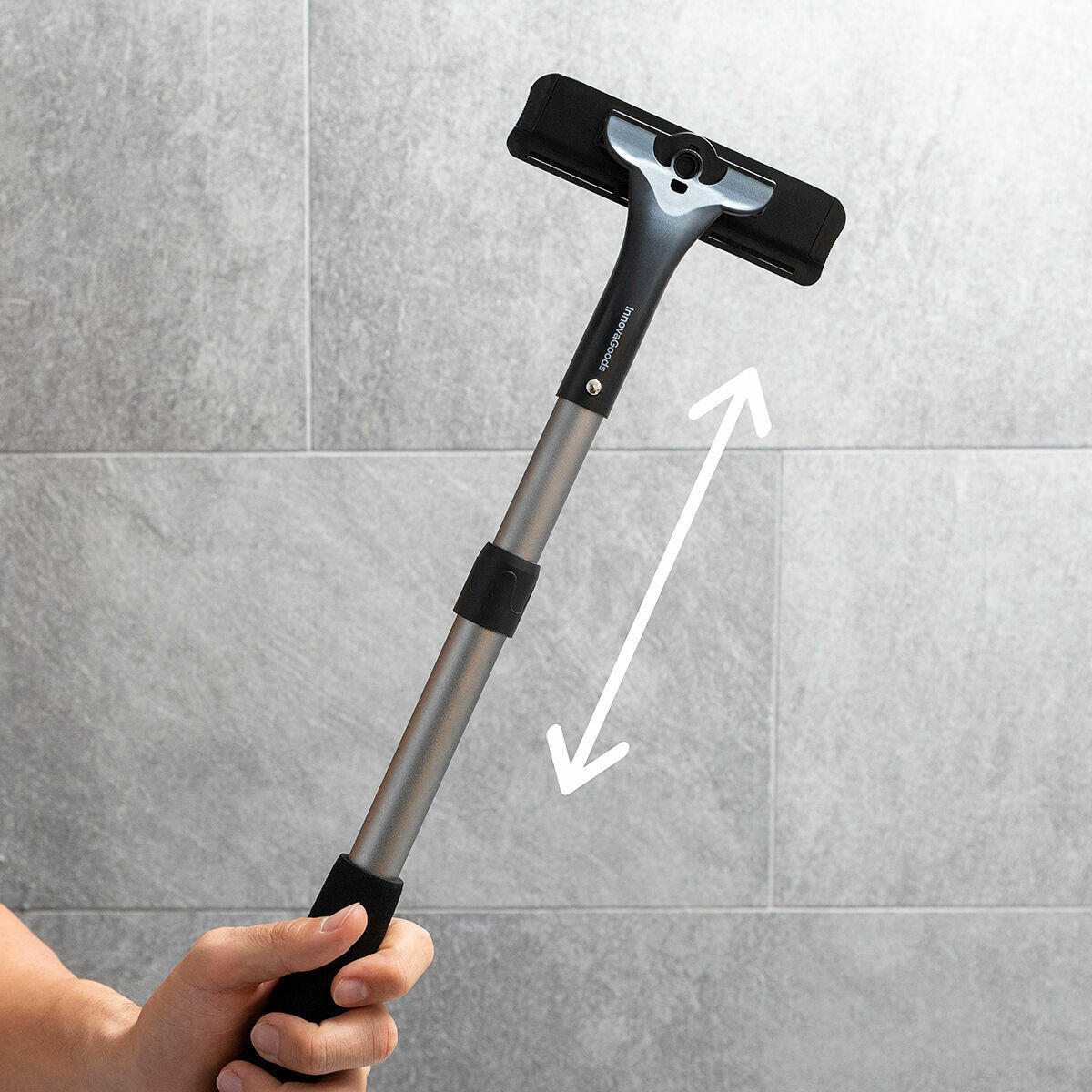 Afeitadora Corporal con Mango de Aluminio Extensible Extaver