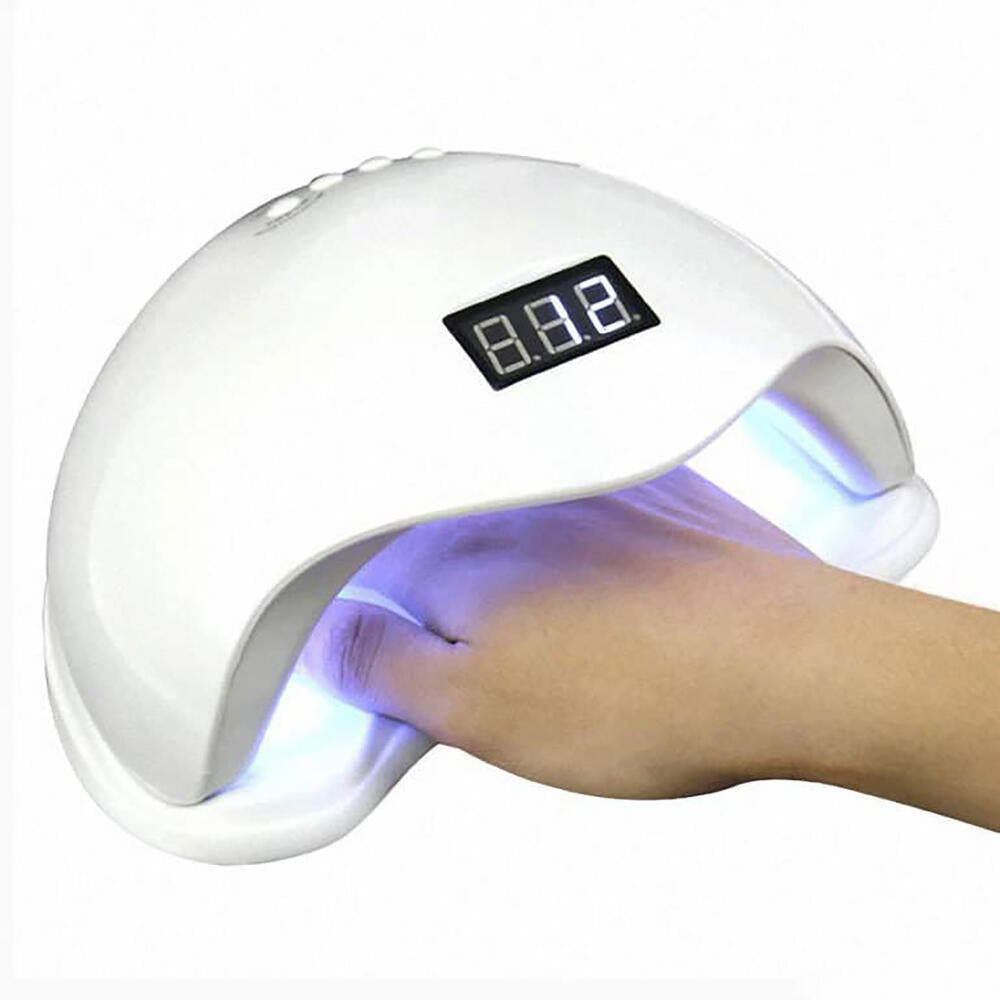 Pack Lampara Secadora de Uñas 36 LED UV Secado Rápido con Sensor Inteligente 48W & Cortauñas Con Luz LED