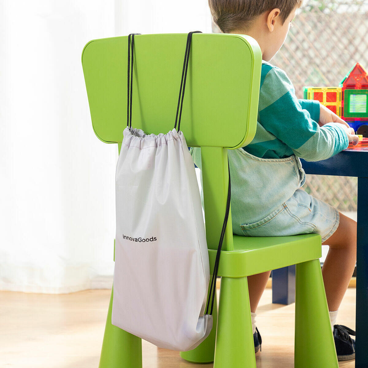 Kit de Construcción de Fuertes para Niños Builkitt 155 Piezas