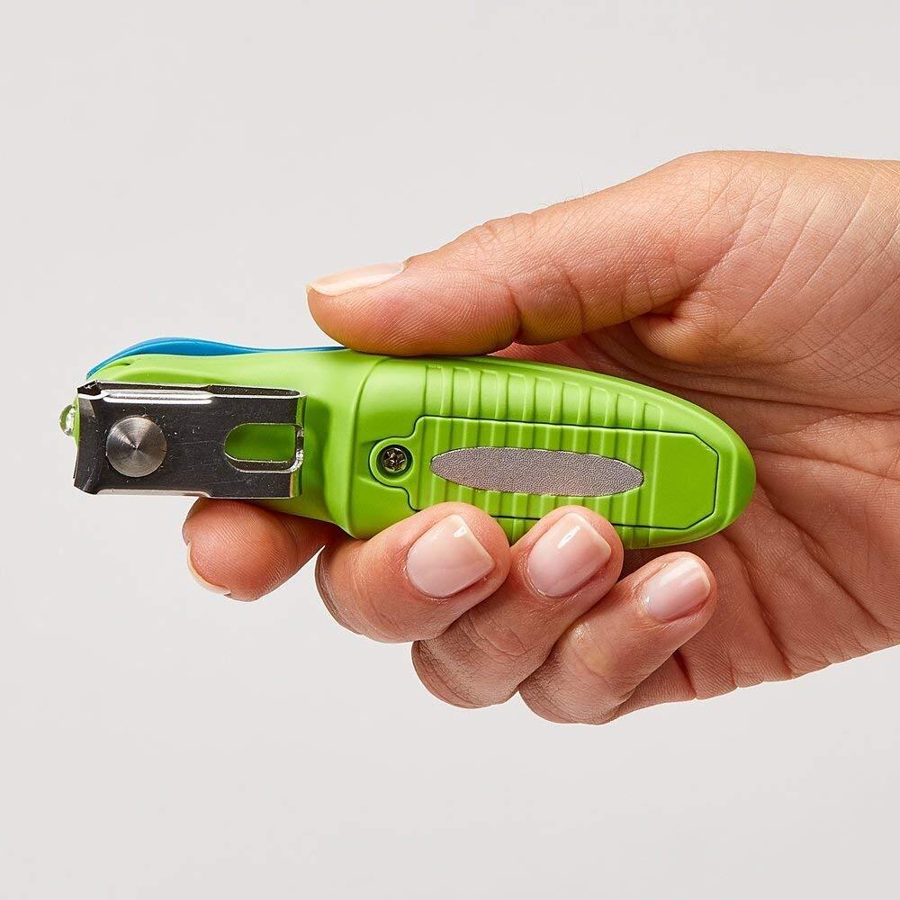 Pack Lampara Secadora de Uñas 36 LED UV Secado Rápido con Sensor Inteligente 48W & Cortauñas Con Luz LED