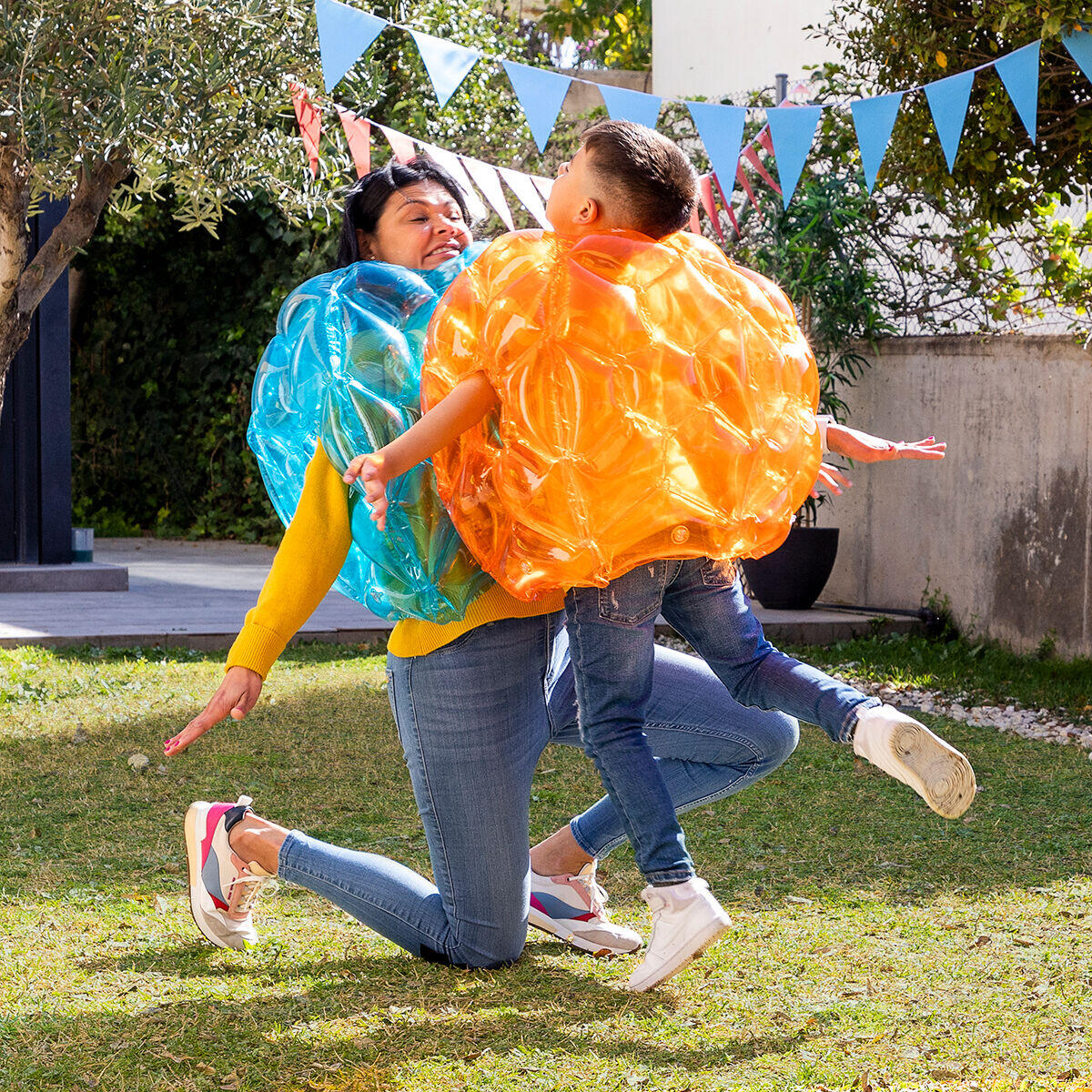Pelota Burbuja Hinchable Gigante Parachoques Bumpoy 2 Unidades