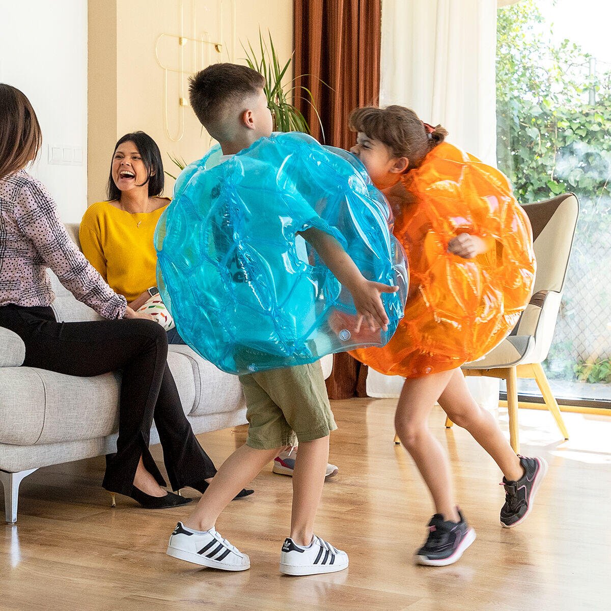 Pelota Burbuja Hinchable Gigante Parachoques Bumpoy 2 Unidades