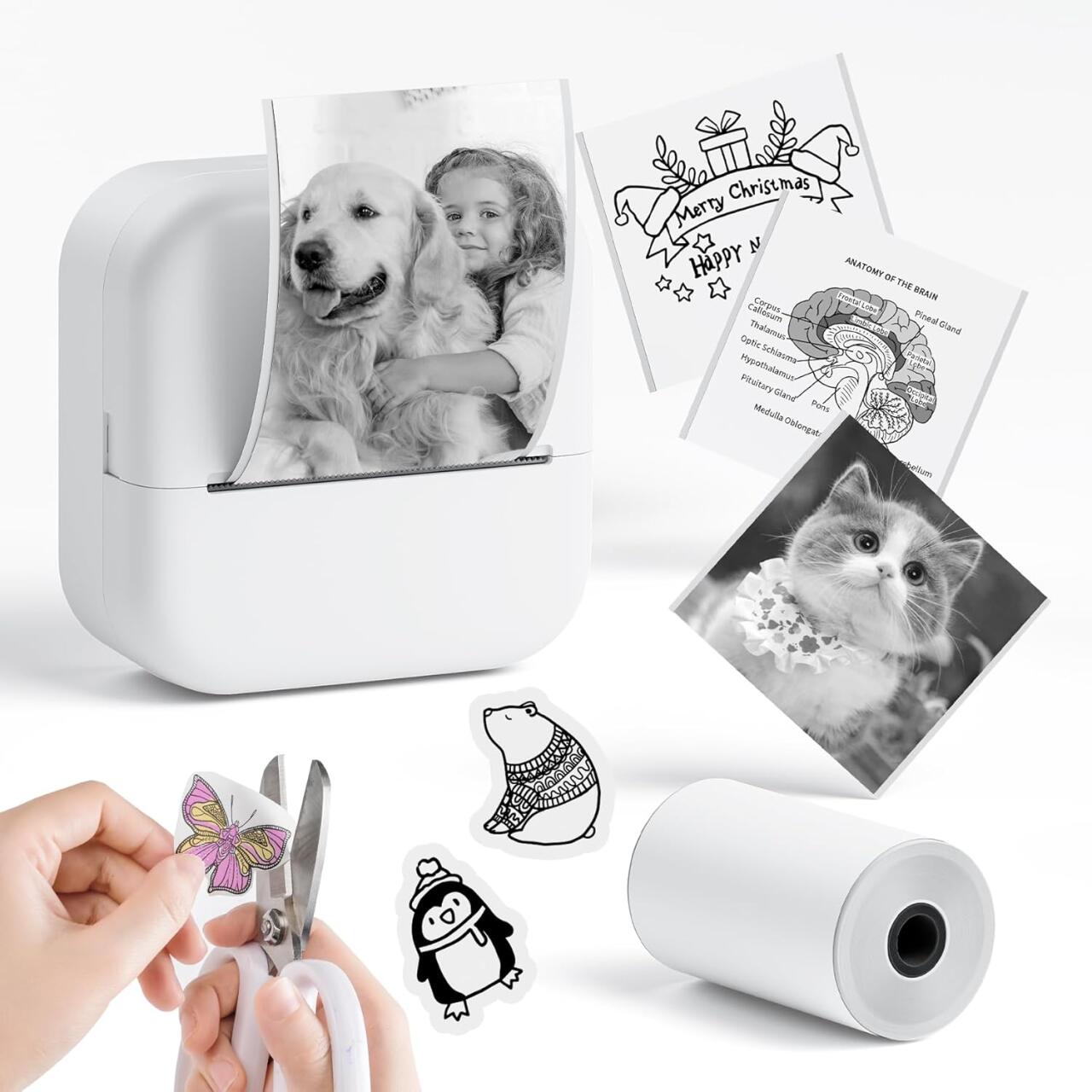 M2 Mini Impresora Térmica Portátil Bluetooth & WiFi – Imprime Donde Quieras