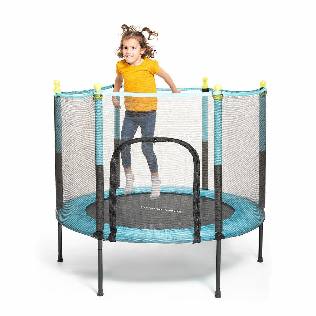 Cama Elástica Infantil con Red de Seguridad Kidine