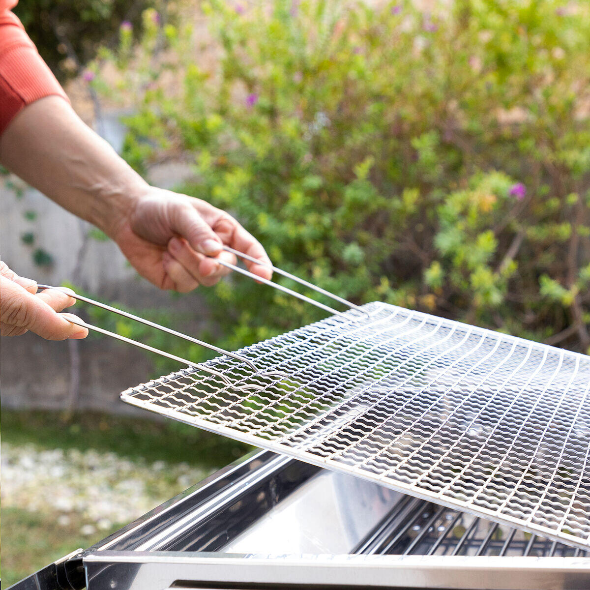 Barbacoa Plegable de Acero Inoxidable para Carbón ExelQ
